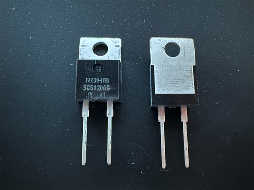 2PCS SCS120AG ROHM SiC Schottky Diode 600V 20A Rectifier 19ns TO-220 - Picture 4 of 4