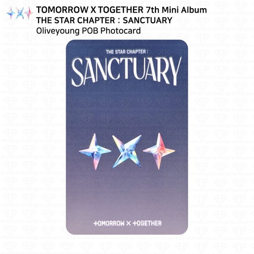 TXT The 7th Mini Album The Star Chapter : SANCTUARY POB Photocard Complete Set - Picture 32 of 102
