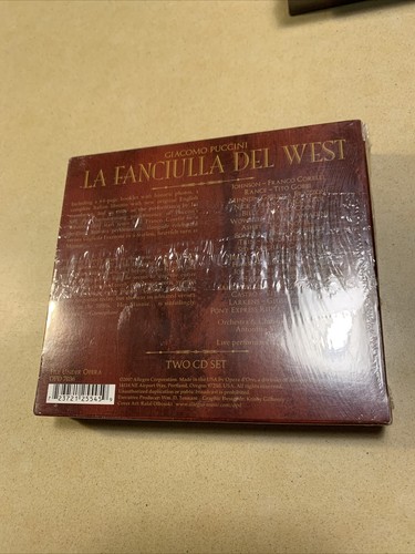 Giacomo Puccini: La Fanciulla Del West. Opera D’oro. 2 Cd Set HTF. Franco Corell - Picture 2 of 2