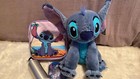 Disney Lilo & Stitch Insulated Lunchbox Lunch Tote Hawaiian & new plush 16" tall