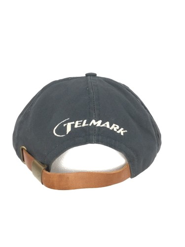 Vintage Telmark Hat Logo Cap Made USA Apparel Baseball Trucker Strapback Gray - Picture 2 of 12