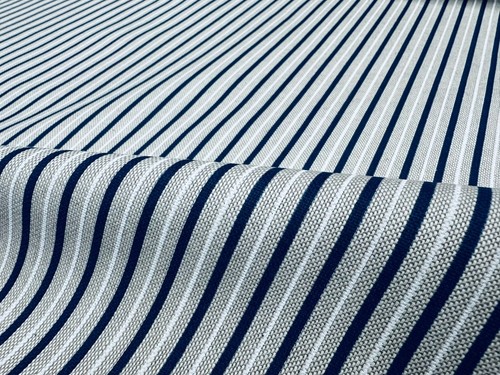 Nautical Linen Look Mix & Match Fabric Marine Home Decor Curtain 140cm Wide - Picture 4 of 17