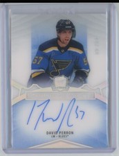 2020-21 Upper Deck The Cup Enshrinements David Perron Auto 39/99 St. Louis Blues