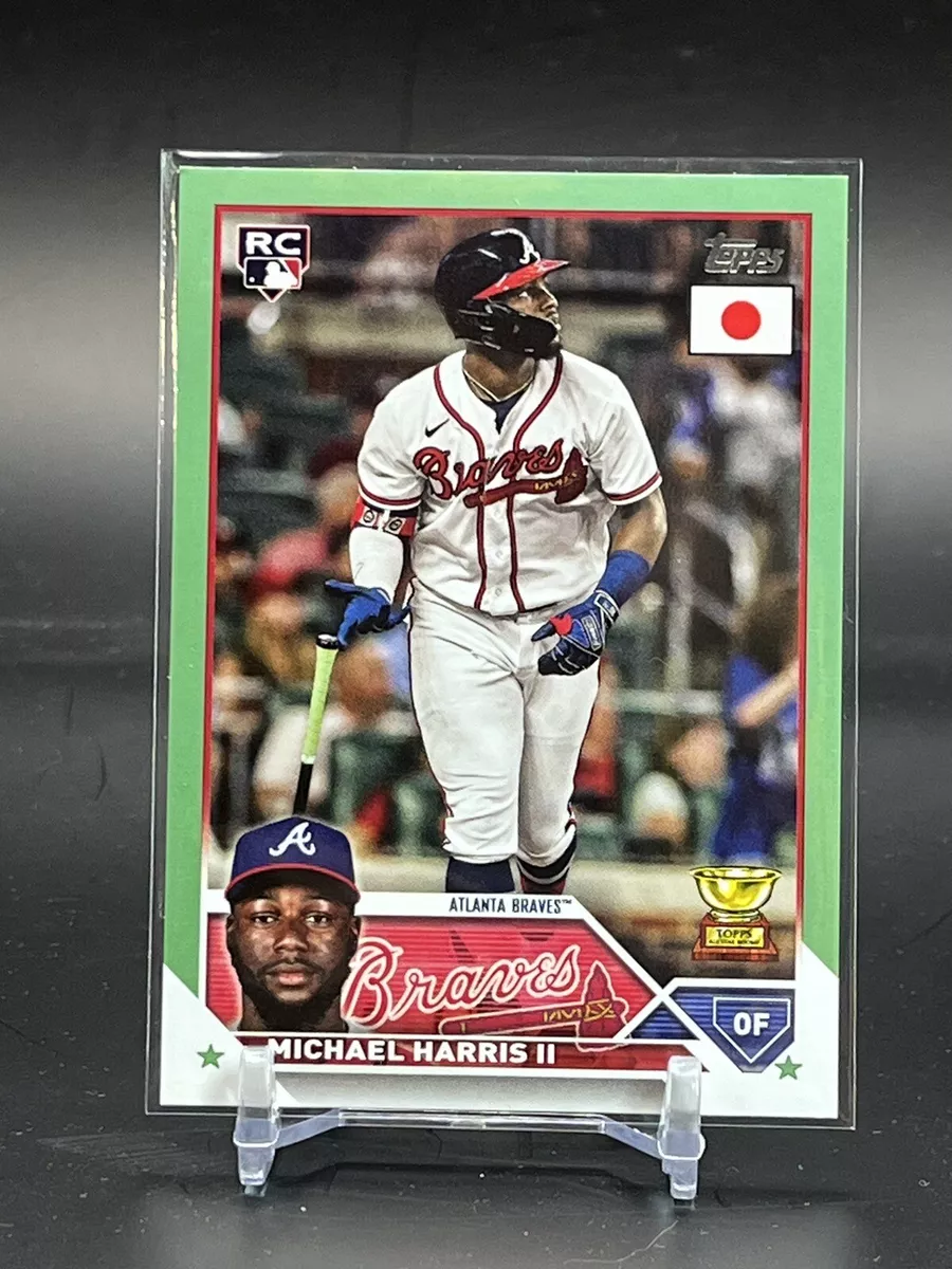 Michael Harris 2023 Topps JAPAN edition /75 Green RC Rookie Card ATL