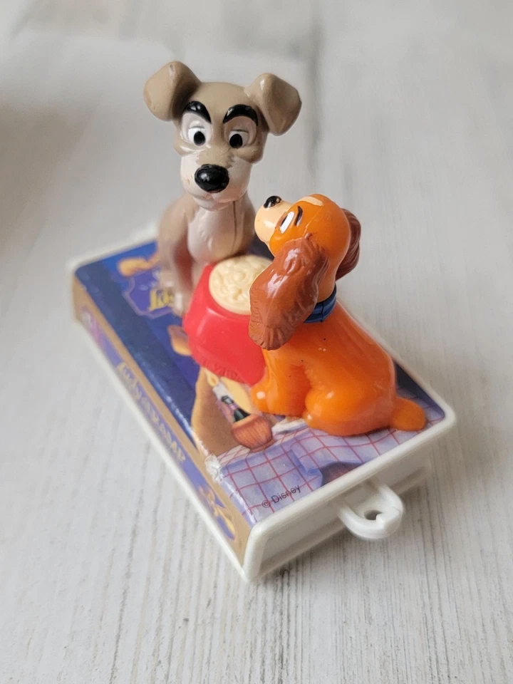 Lady Tramp VHS tren móvil Disney figura de juguete McDonald's Foto 2 de 4