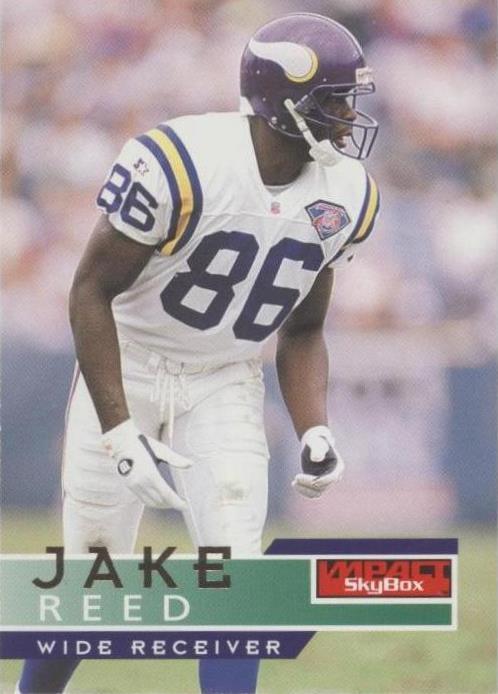 1995 Skybox Impact Jake Reed #91 - 1 of 2