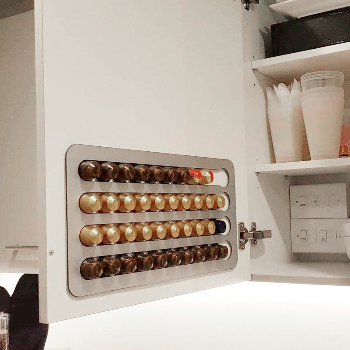 Nespresso storage top