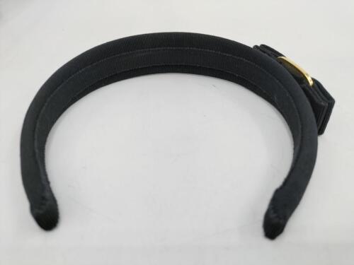 Salvatore Ferragamo black ribbon headband - Picture 5 of 5