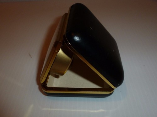 Vintage Seth Thomas Travel Alarm Clock, Germany, Black Case - Picture 2 of 5