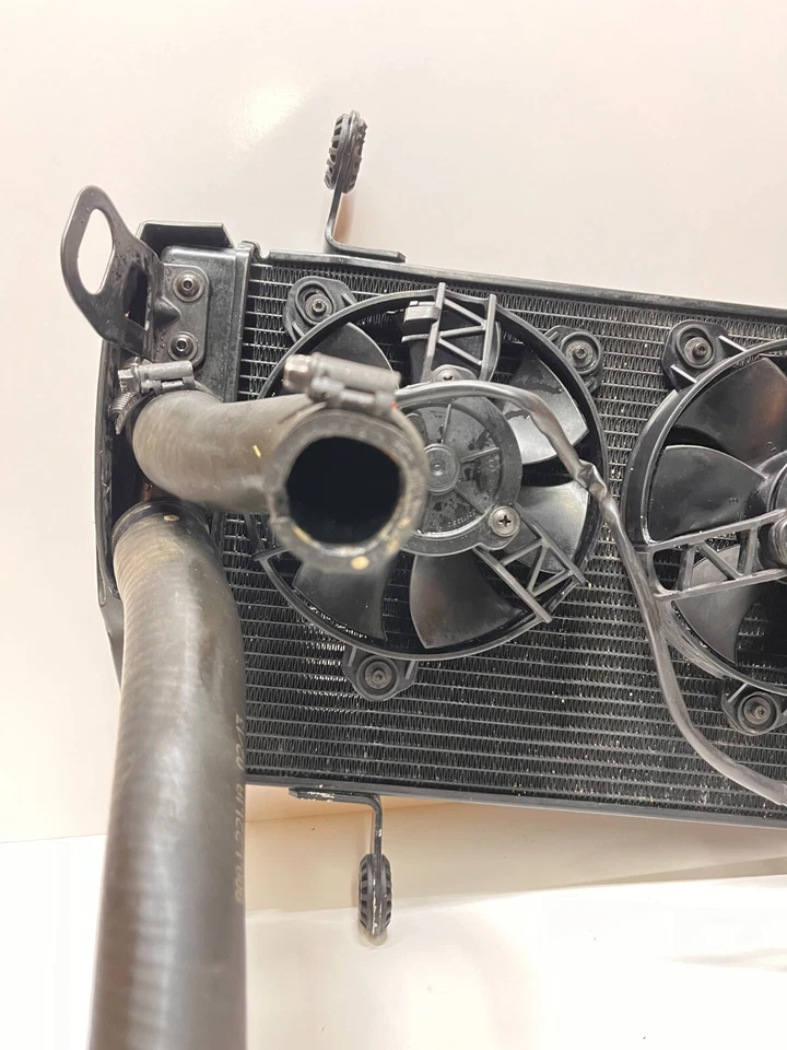 Enfriador de agua refrigerante radiador fabricante original Ducati Hypermotard 821 SP 13-15 54840981D Foto 2 de 4