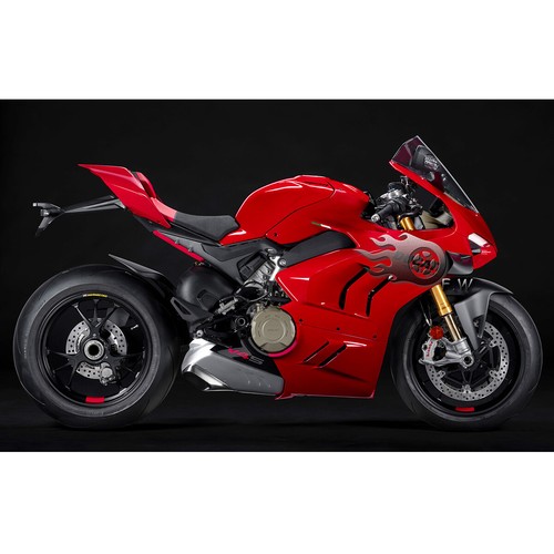 Red Fairing Kit For Ducati Panigale V4 2023 2024 SP2 ABS Motorcycle Body Kits - Picture 2 of 5
