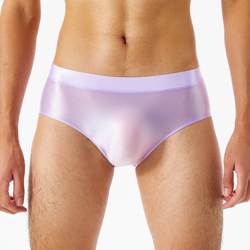 Herren Wetlook glänzend Satin glänzend Höschen Badehose Slips Unterwäsche - Bild 24 von 34