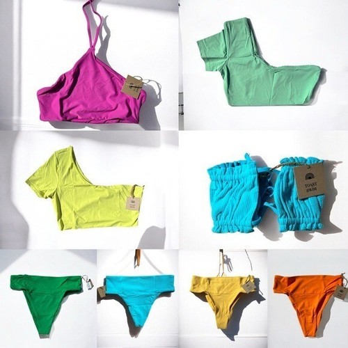 🌻NEU mit Etikett Free People x Toast Coral Classic Coverage Bikinihose Größe S. - Bild 12 von 12