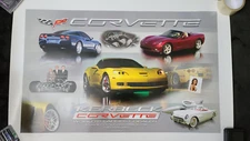 Chevrolet Miss America 2005 Corvette Poster *RARE* OOP Not Mass Produced