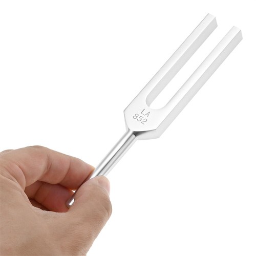 9 Solfeggio Tuning Fork Set with Wooden Voice Box For Sound Energy Field Healing - Picture 10 of 11