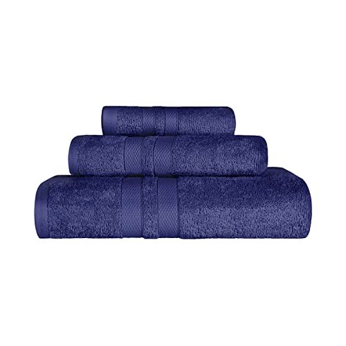 SUPERIOR Ultra-Soft 3-Piece Cotton Towel Set, Daily  Assorted Colors , Sizes  - Picture 31 of 90