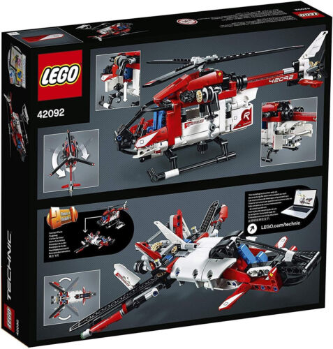 Brand New Sealed! LEGO 42092 Technic Rescue Helicopter 2 in 1-Fast Post Oz Stock - Picture 4 of 8