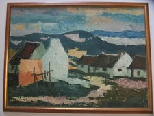 Arniston Painting Landscape Homes Impressionism Expressionism Modernism 1970’s