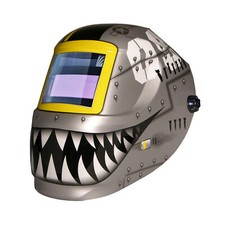 ArcOne Fighting Tiger Carrera Shell Welding Helmet w/ 1000FcF Auto-Darkening