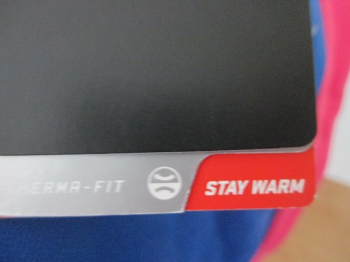 NIKE THERMA FIT~Blue w/ Pink WARM UP ATHLETIC SWEAT PANTS~Girls 6~NWT - Picture 3 of 3
