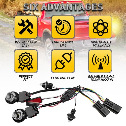 Tail Lights Wiring Harness For 2013-2023 RAM 1500 3500/Ram1500 2500 Classic Pair - Picture 10 of 15