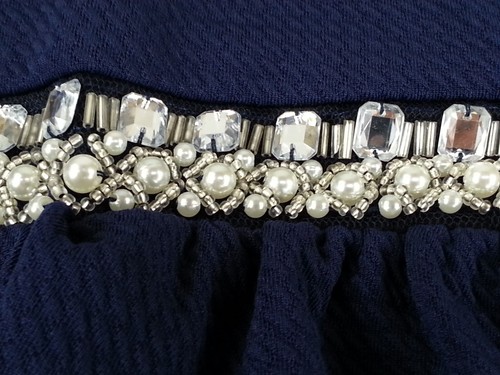 NEU NEU MIT ETIKETT Monteau Mädchen Urlaub Kleid Strass Party Top Tunika Größe 7 XS - Bild 2 von 11