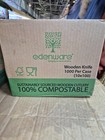 EDENWARE Wooden Forks Cutlery Biodegradable Compostable - Box Of 1000