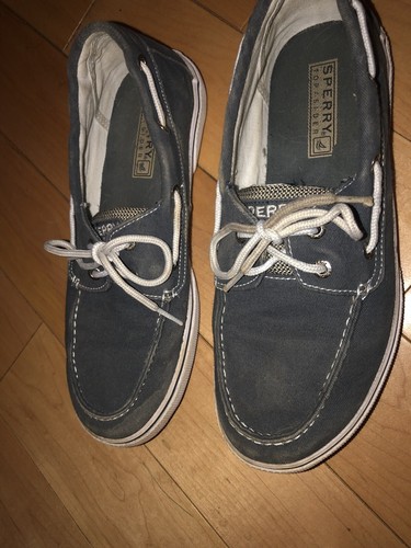 Jungen Sperry Topsiders Bootsschuhe blau Größe 5 - Bild 2 von 4