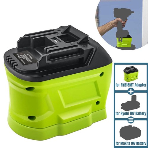 Adapter for Ryobi 18V Li-ion Battery to for De-walt for Makita 18V Power Tool KF - Picture 8 of 19
