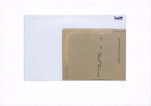 Aden States HADRAMUT Cover (KGVI) Sultan 50c/8a AIRLETTER Mukalla 1952 CDS YJ265 - Picture 6 of 10