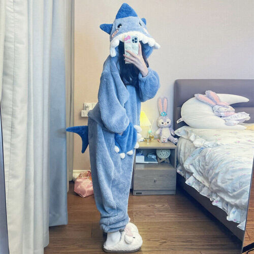 Unisex Adult Kigurumi Animal Character Costume 1Onesie1 Pyjamas Onepiece Cosplay - Picture 9 of 19