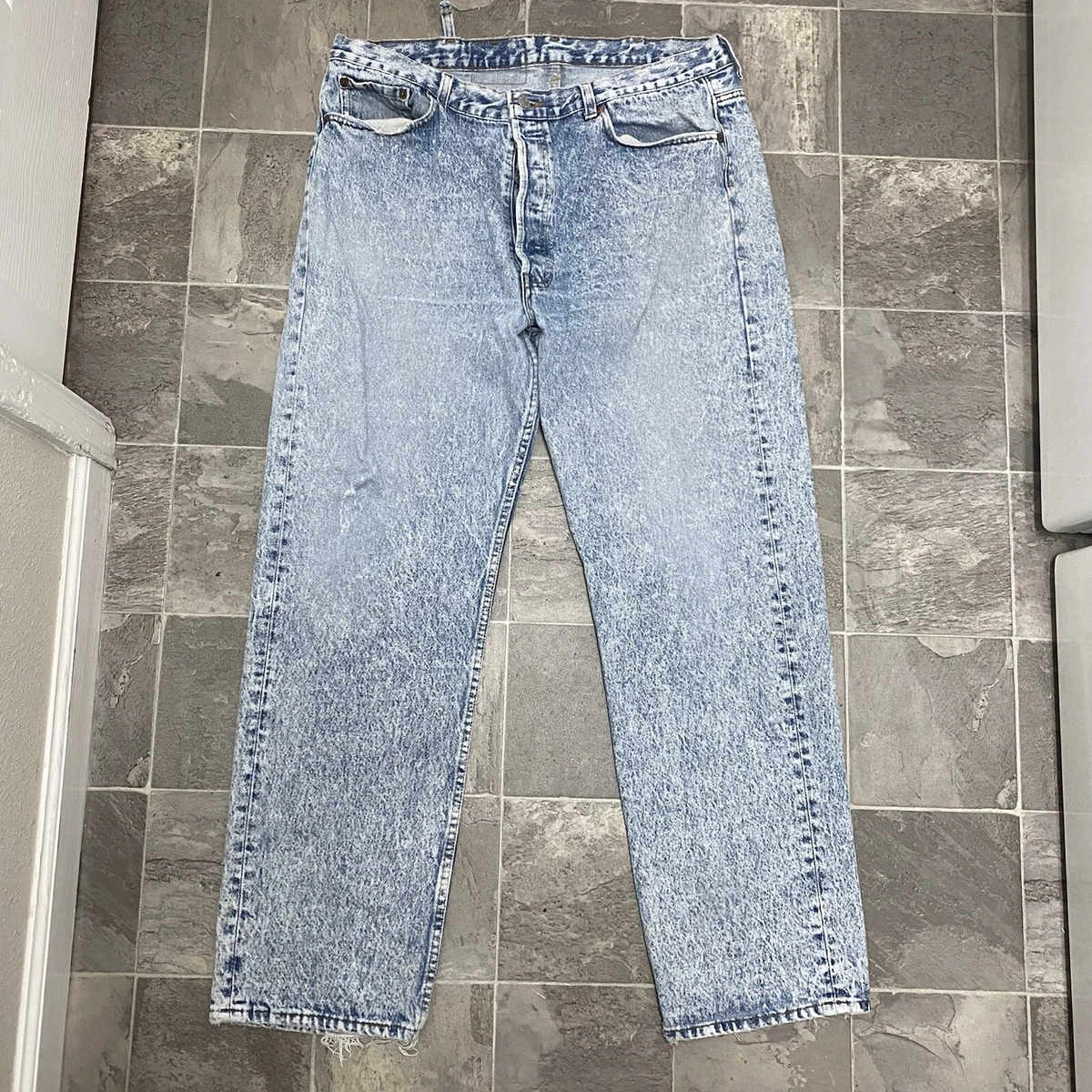 Vintage acid on sale wash levi 501s