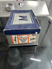 100-pack Midwest Fasteners Grade 2 Coarse Thread Hex Cap screws 1/4 - 20 x 4.5"