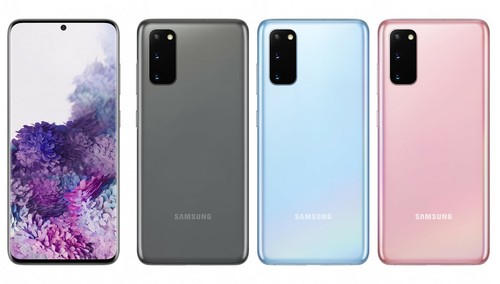 Samsung Galaxy S20 G980F - Original Dummy - Colors: gray - blue - pink - Zdjęcie 1 z 19