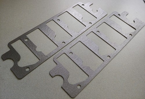 PAIR BRAND NEW GENUINE PORSCHE 911 930 914-6 UPPER CAM COVER GRAPHITE GASKETS - Picture 4 of 4