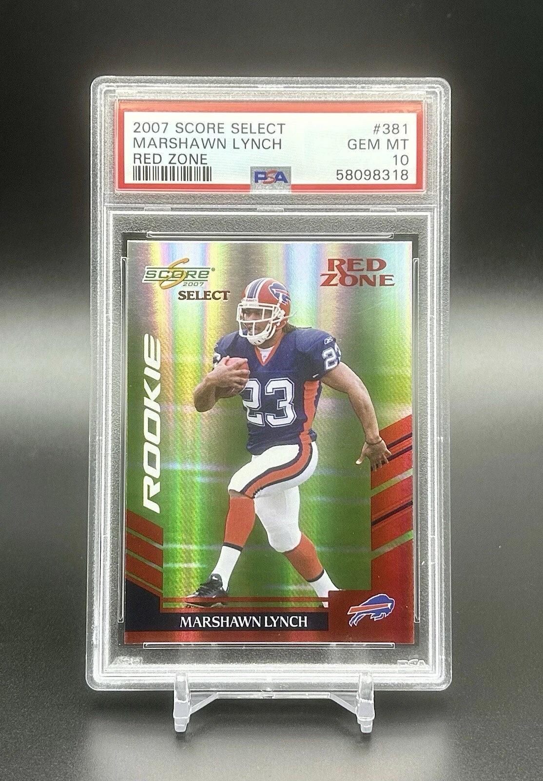 Marshawn Lynch Score Select #381 Red Zone