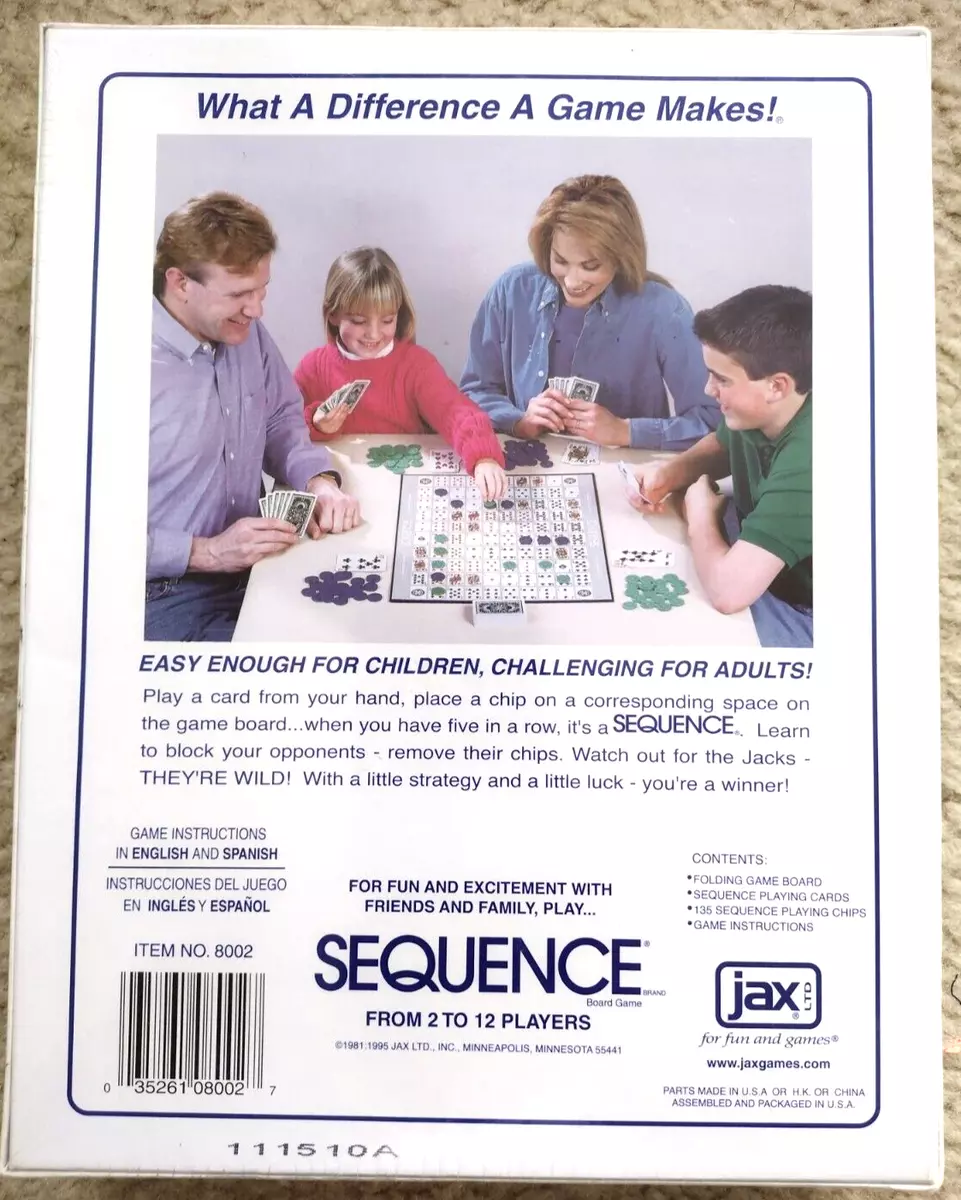 Sequence board - The Board Game Family