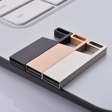 32GB 64GB USB 2.0 Waterproof Flash Drive Metal Memory Stick Thumb Pen Drive