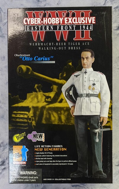 Oberleutnant DID D80117W Wehrmacht Heer Tiger Ace Otto Carius Summer Version