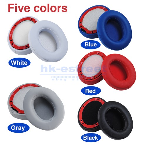 2x Ear Pad Cushion Replacement For Beats Dre Studio 2 3 Wireless / Wired 2.0 3.0 - Picture 2 of 12