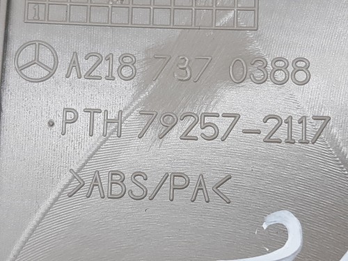 JUEGO DE EMBELLECEDORES TAPA ALTAVOZ PUERTA TRASERA MERCEDES CLS W218 A2187370388 2013 - Imagen 12 de 12
