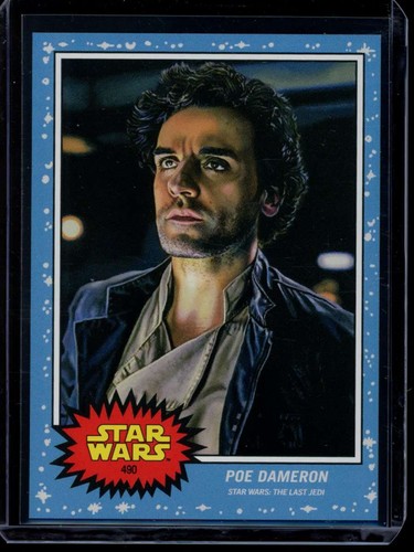 2024 Topps Star Wars Living Set #490 Poe Dameron Card (Quantity) - Picture 1 of 2