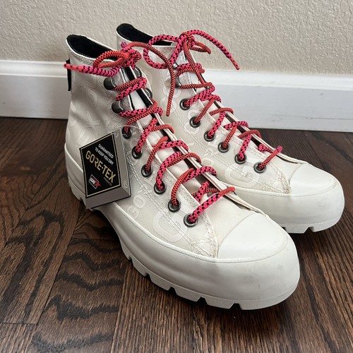 Converse Women Chuck Taylor All Star Lugged Winter High GTX Egret Prime Pink 9 - Picture 19 of 22