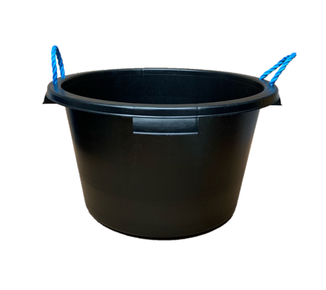 45L BLACK HEAVY DUTY ANIMAL HORSE FARM FOOD FEED BUCKET / TUB WITH CARRY HANDLES 45L BLACK HEAVY DUTY ANIMAL HORSE FARM FOOD FEED BUCKET / TUB WITH CARRY HANDLES