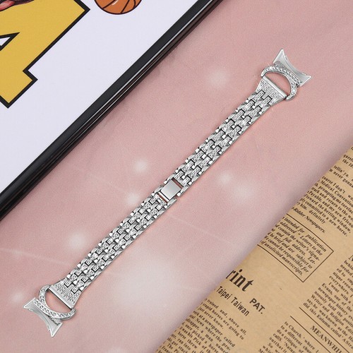 For Google Pixel Watch 1 2 Stainless Steel Band Women Rhinestones Bracelet Strap - Picture 12 of 16