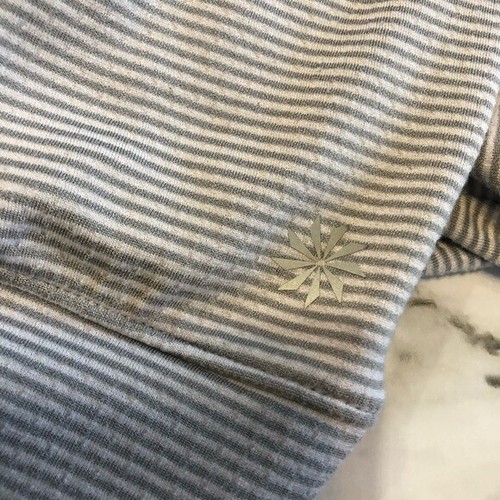 Athleta Gray Long Sleeve Hoodie Sweater Heavenly Hail Half Zip Pullover XS - Bild 7 von 8