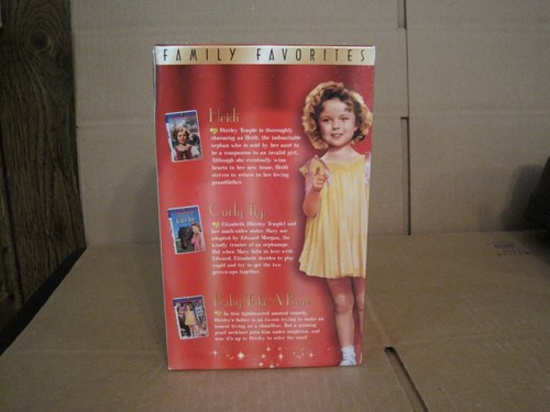SHIRLEY TEMPLE TRIPLE PACK MOVIE COLLECTION ( VHS-2000)--FACTORY SEALED - Picture 6 of 11