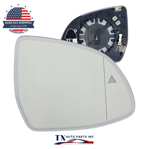 Side Mirror Glass for BMW G01 G02 G05 G07 with Auto Dimming BSM Passenger Side