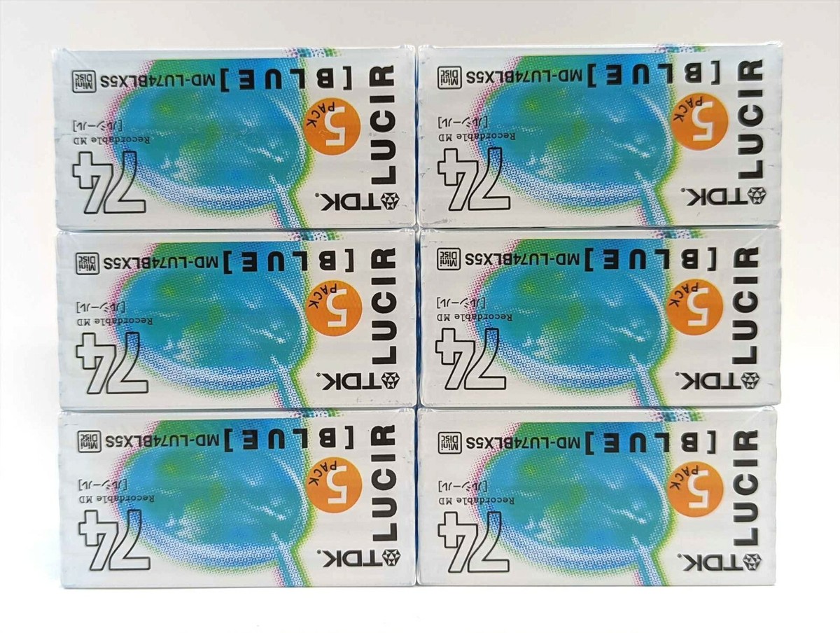 NEW SEALED x30-Discs 】TDK MD Mini Disc 74min NEW SEALED x30-Discs 】TDK MD Mini Disc 74min