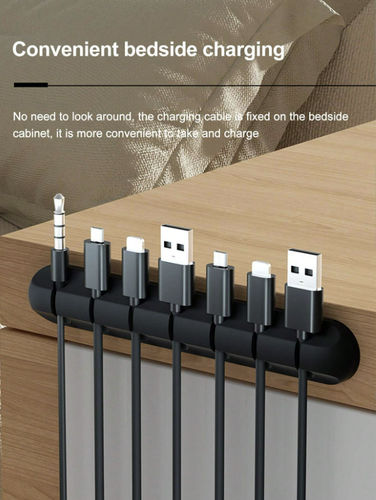 3/5/7 Slots Cable Clips - Cable Management, Cable Organizer Clips Cord Holder - Picture 5 of 11
